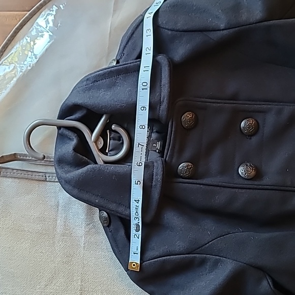 🔥Host Pick🔥 Banana Republic Navy Wool Double Breasted Coat - Picture 12 of 15